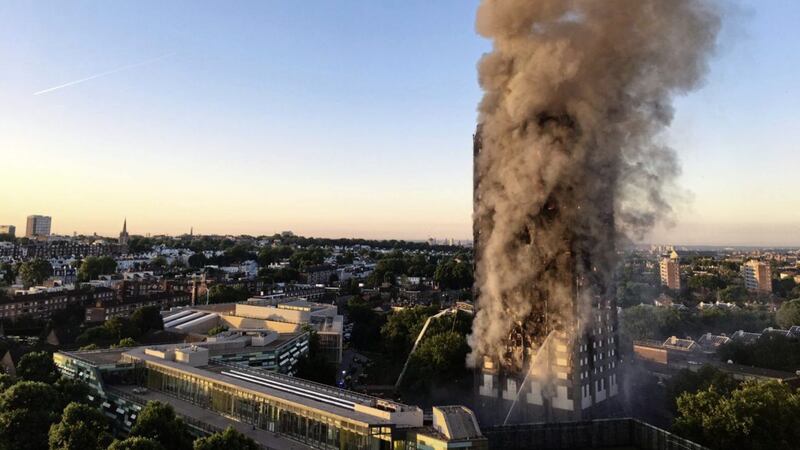 A fire at Grenfell Tower in west London killed 71 people in 2017. Picture by Natalie Oxford/PA Wire