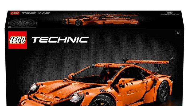 A Porsche-in-a-box, courtesy of Lego Technic 