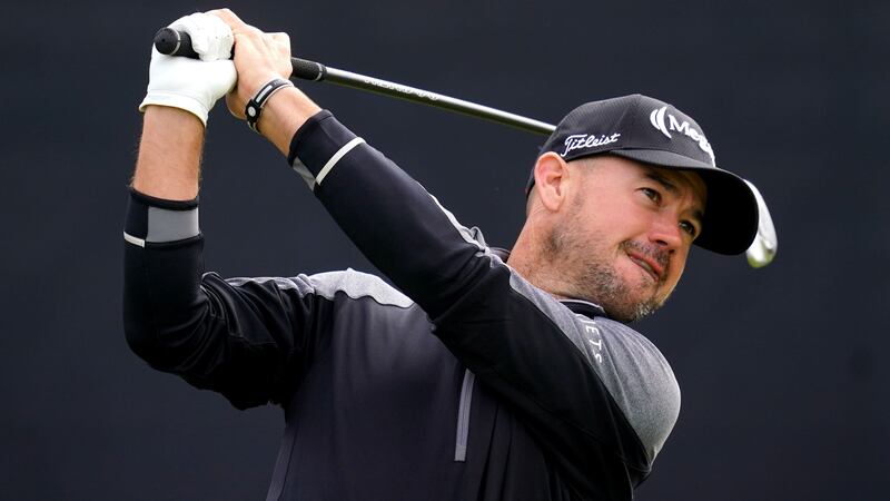 American Brian Harman surged into the lead on day two of The Open at Royal Liverpool (David Davies/PA)