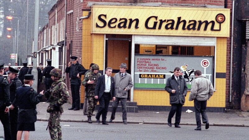 Cases affected include the killing of five men at Sean Graham&#39;s bookmakers on Belfast&#39;s Ormeau Road in 1992 