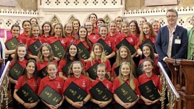 The Charles Wood Girls&rsquo; Choir, with Festival chair Richard Yarr, will be performing a lunchtime concert on Thursday August 24 in St Mark&rsquo;s Portadown at 1.10pm 