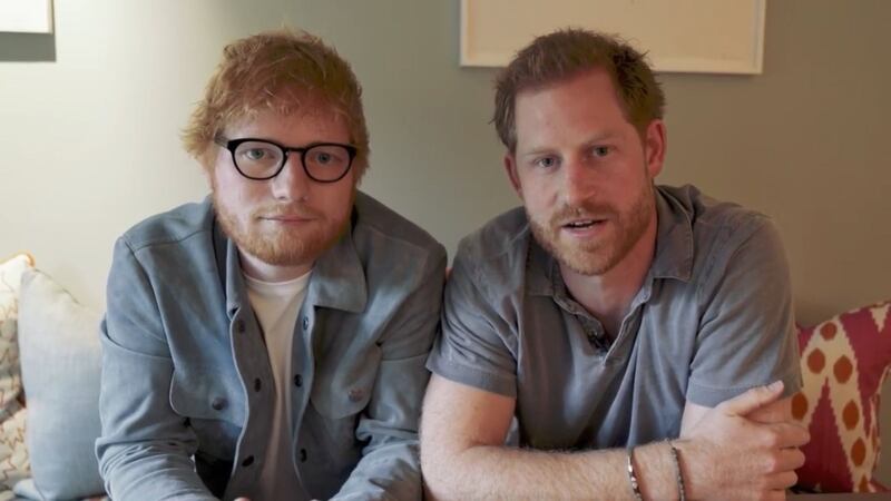 The duo’s video also includes a spoof about the singer thinking they are going to launch a Gingers Unite campaign.