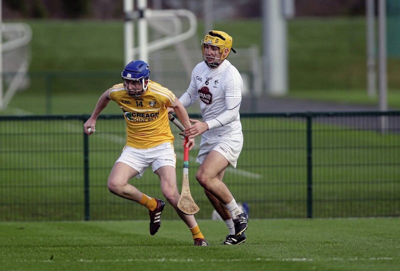 Antrim manager Neal Peden has added a number of players, including Keelan Molloy, to the senior panel this year <br />Picture by S&eacute;amus Loughran