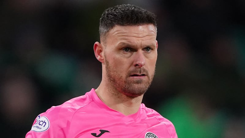 Trevor Carson was St Mirren’s number one last term (Andrew Milligan/PA)