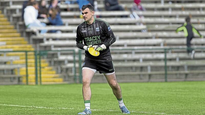 Former Fermanagh goalkeeper Chris Snow is aiming to help his club Ederney to a second county crown this Sunday.<br />Pic Seamus Loughran