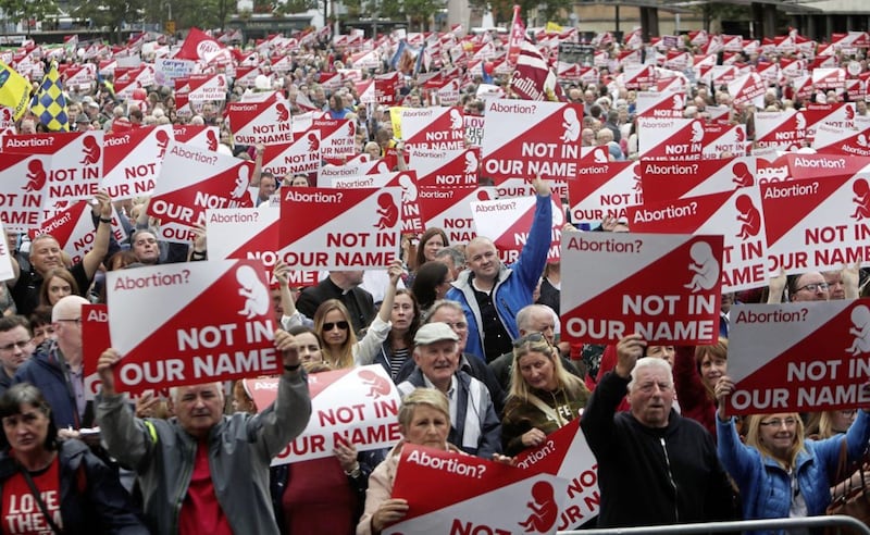 Rallies and campaigns opposing abortion and changes in Northern Ireland&#39;s law attracted large support but were ultimately unsuccessful. The pro-life movement needs to ask itself some honest questions, says Brett Lockhart, including whether it disagreed well or badly with the prevailing zeitgeist. Picture by Bill Smyth 