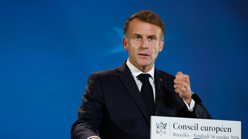 Macron condemns ‘stupid’ claims by Trump and others blaming migrants for riots