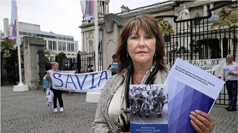 Margaret McGuckin of pressure group Savia is to meet with Secretary of State James Brokenshire. Picture by Hugh Russell 