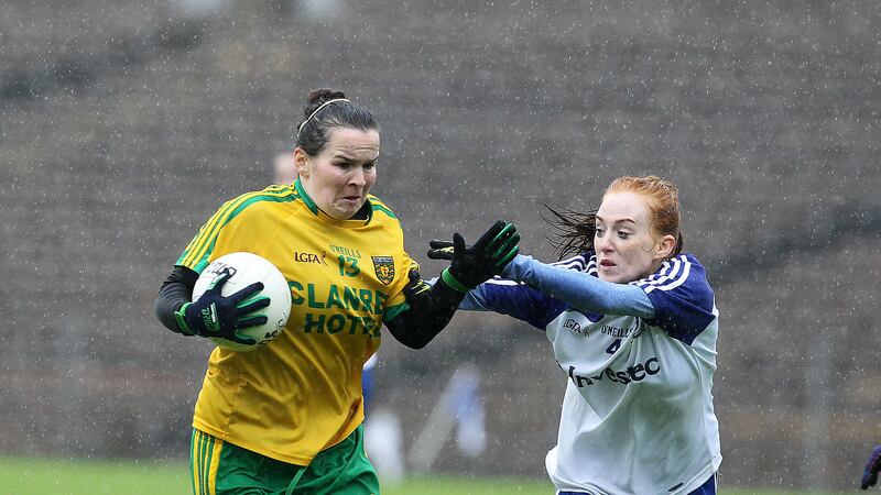 Geraldine McLaughlin is a doubt for Donegal's National League final with Westmeath &nbsp;