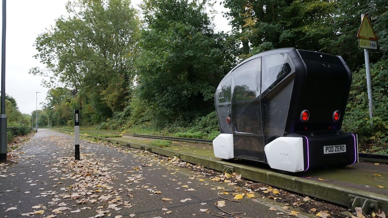 The pods will be used on a new pathway between a train station and medical research site.