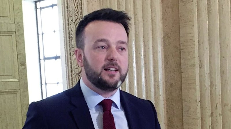 SDLP leader Colum Eastwood has given up on an anti-Brexit pact. Picture by David Young/PA Wire 