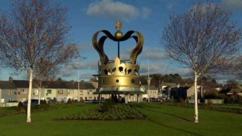 The controversial jubilee crown in Larne 