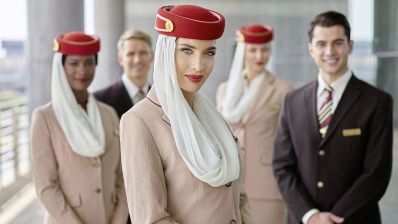 Emirates, the world&#39;s largest international airline, is landing in Belfast next week in search of new &quot;open minded&quot; cabin crew members - however no `plain janes&#39; need apply 