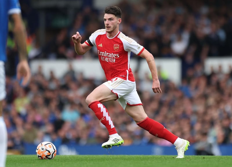 Arsenal pipped Manchester City to the signing of Declan Rice (Bradley Collyer/PA)