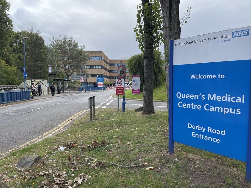 The family were treated at Queen's Medical Centre in Nottingham (Callum Parke/PA)