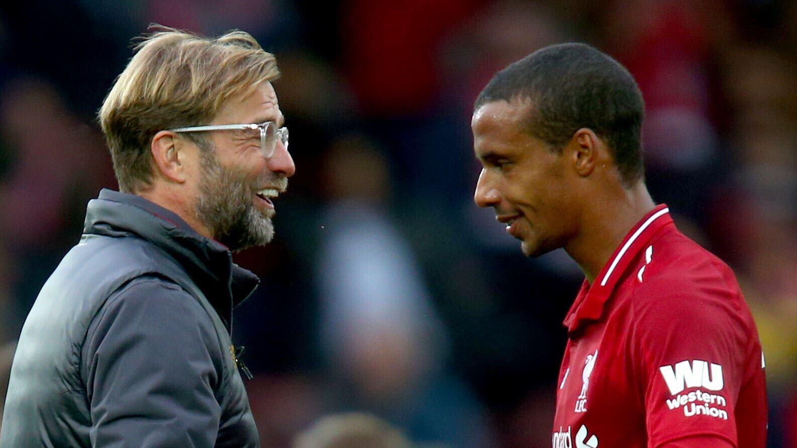 Jurgen Klopp says Liverpool will make do with four centre-backs while Joel Matip is injured (Dave Thompson/PA)