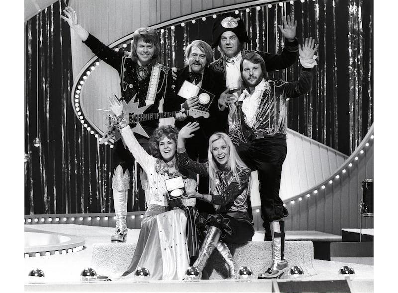 ABBA wins The Eurovision song contest