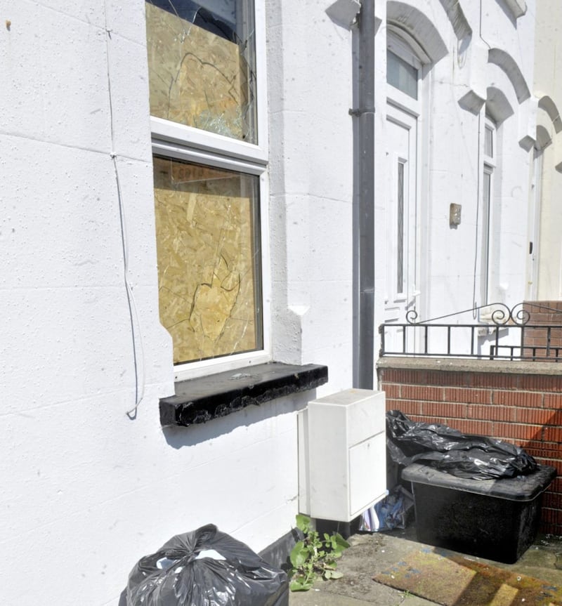 Police have appealed for information about the latest attack on the home of a pregnant Sudanese woman and her family in east Belfast. Picture by Alan Lewis/PhotopressBelfast.co.uk 