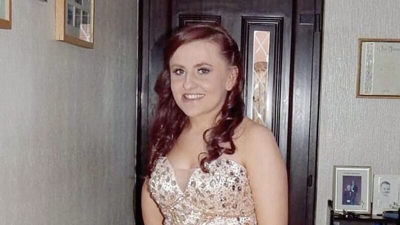 Lucy McIlhatton female pedestrian who died following a collision on the Springfield Road in west Belfast on Sunday night was 24 year old Lucy McIlhatton from the west Belfast area. Pic Russell. 