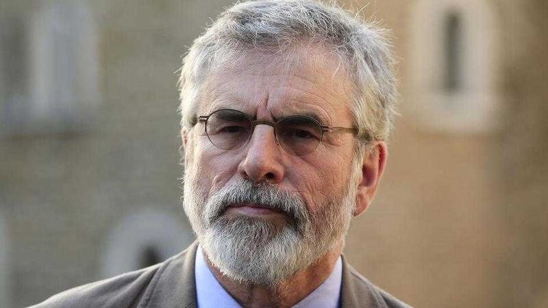 Sinn F&eacute;in leader Gerry Adams&nbsp;issued a statement in which he said attempts to suggest he was a racist were &quot;without credibility&quot;