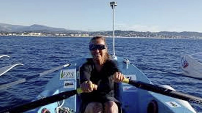 Adventurer Shirley Thompson was rescued after her boat crossing the Atlantic started talking in water 