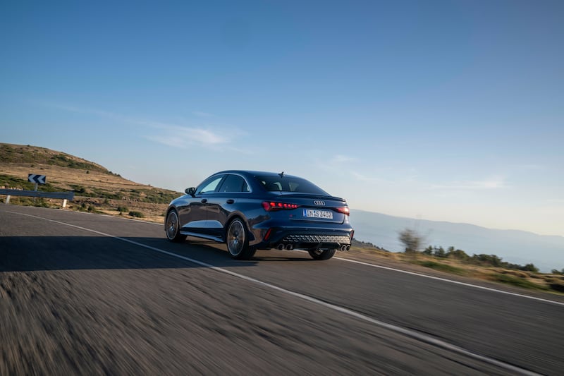 A new torque splitter rear differential gives the S3 sharper handling