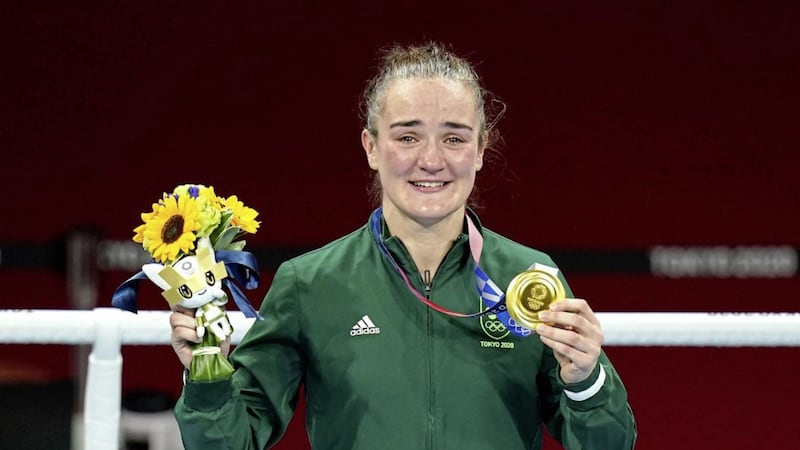 Kellie Harrington, who claimed lightweight gold at last summer&#39;s Olympic Games in Tokyo, is back between the ropes today against Sweden&rsquo;s Agnes Alexiusson in Sofia. Picture by PA 