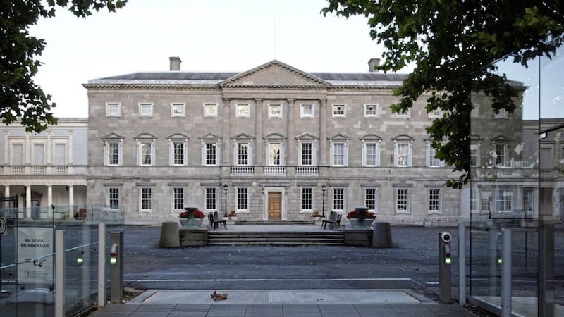 A homeless man has been found dead near Leinster House in Dublin 
