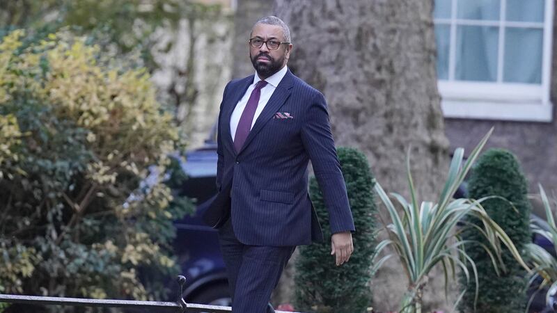 Home Secretary James Cleverly is now in charge of the Rwanda treaty (PA)