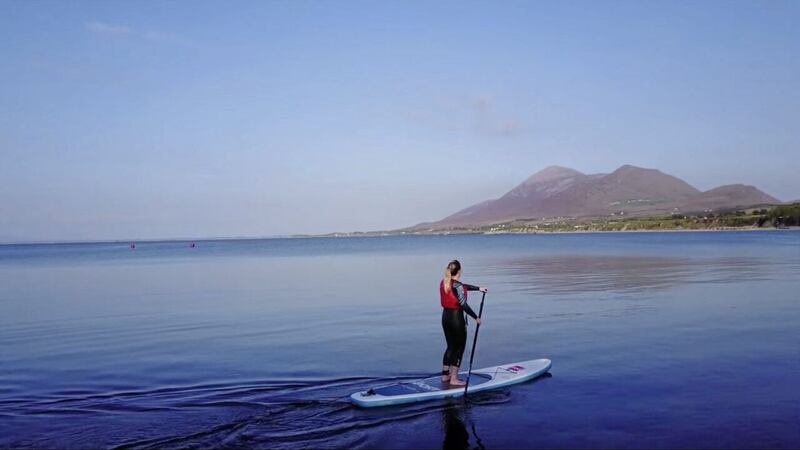 Learn to stand-up paddle in stunning surroundings at Knockranny House 