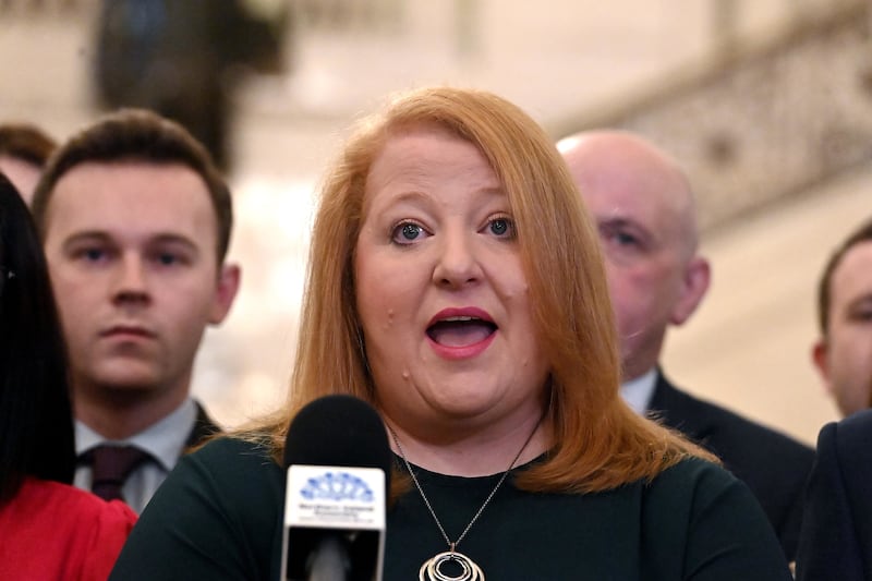 Stormont Justice Minister Naomi Long
