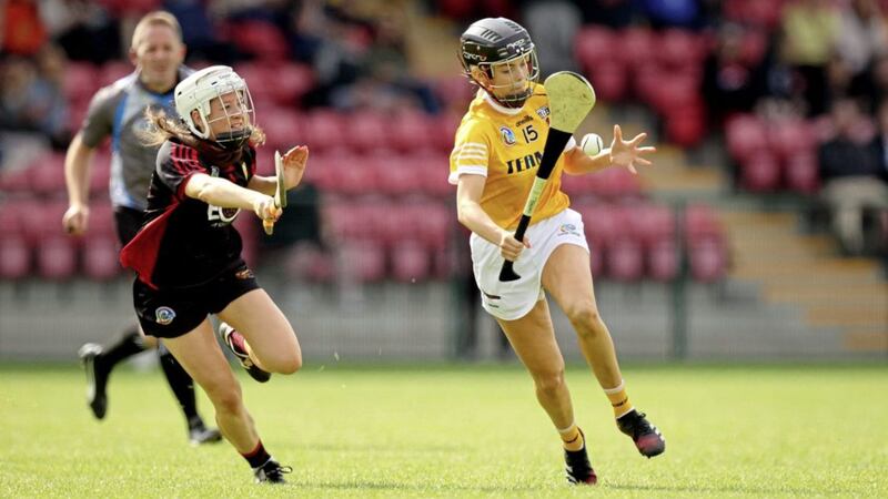 Antrim be hoping the scoring power of Caitr&iacute;n Dobbin can fire them to victory over Derry in Loughgiel on Saturday 