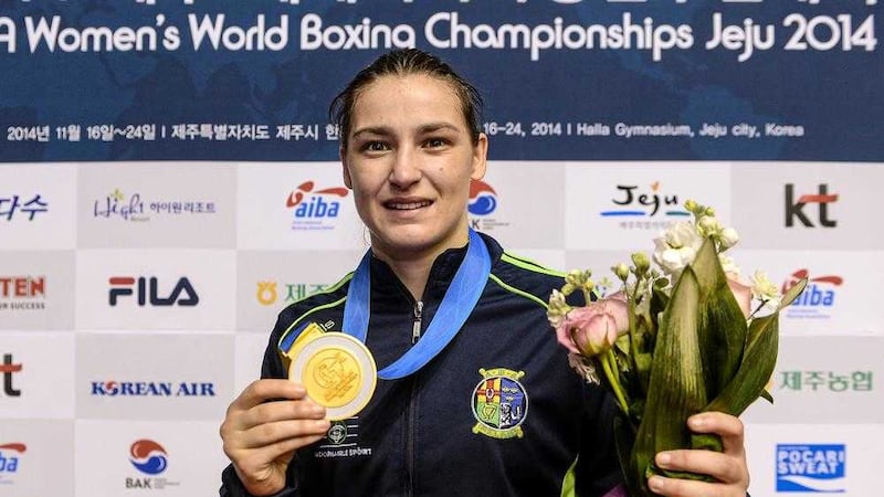 Olympic champion Katie Taylor suffered a shock defeat to France&#39;s Estelle Mossely at the World Championships 