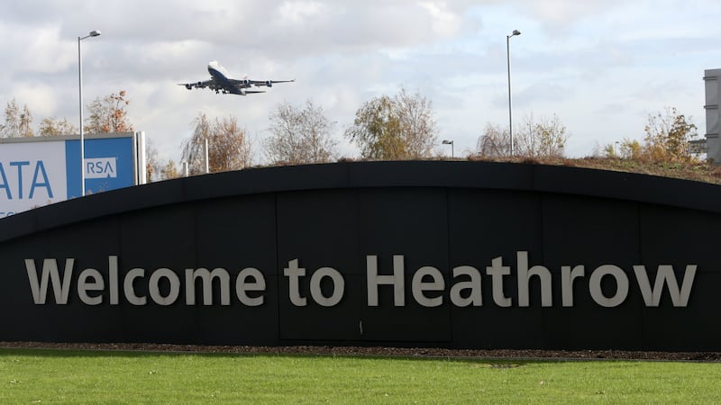 Michael Brereton was arrested after landing at Heathrow Airport (Steve Parsons/PA)