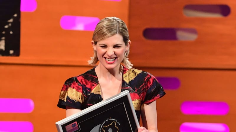 Jodie Whittaker has spoken about an incident involving a spider on set in South Africa.