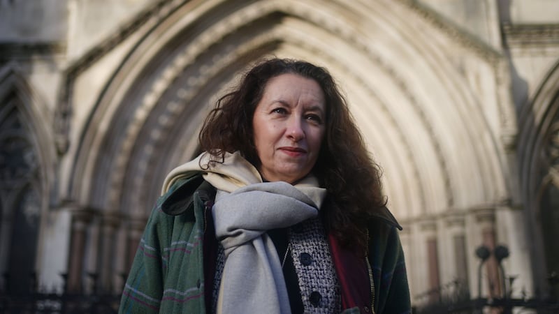 District Judge Kate Thomas outside the Royal Courts of Justice in central London, where she has taken legal action against the Judicial Appointments Commission (Yui Mok/PA)
