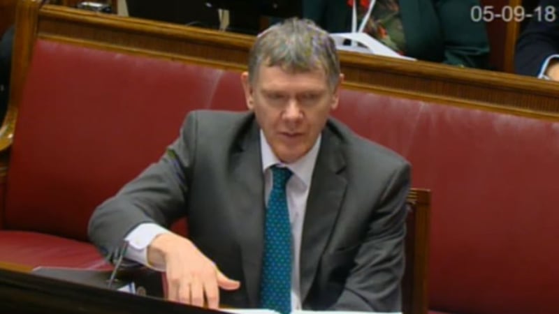 &nbsp;Dr Andrew McCormick giving evidence to the RHI Inquiry for a second day