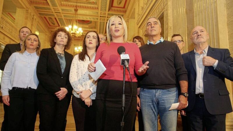 Sinn F&eacute;in&#39;s Michelle O&#39;Neill insists she was not overruled by the party&#39;s ard comhairle. Picture by Mal McCann 