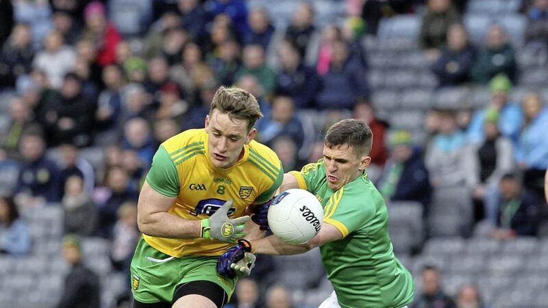 Hugh McFadden has become a pivotal cog at midfield for Donegal. Picture by Philip Walsh 
