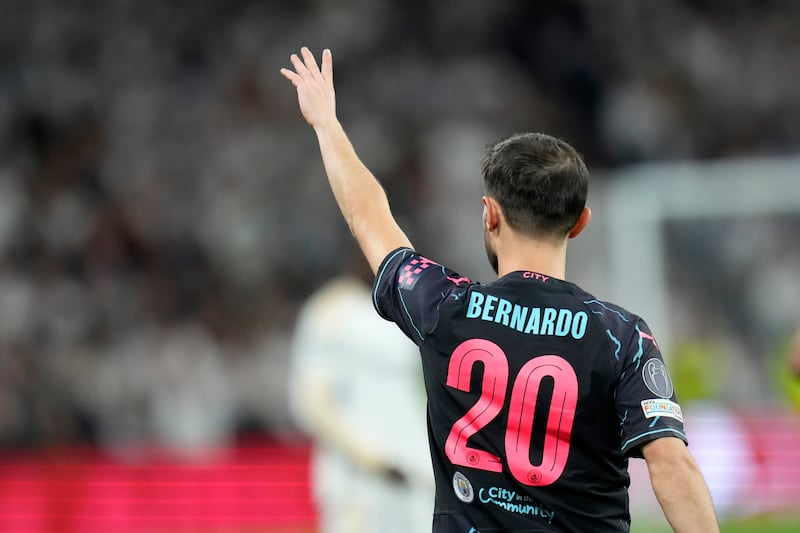 Bernardo Silva put City ahead (Manu Fernandez/AP)