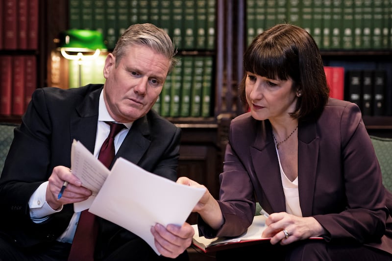 Labour leader Sir Keir Starmer and shadow chancellor Rachel Reeves were forced to draw up new spending plans after the Budget