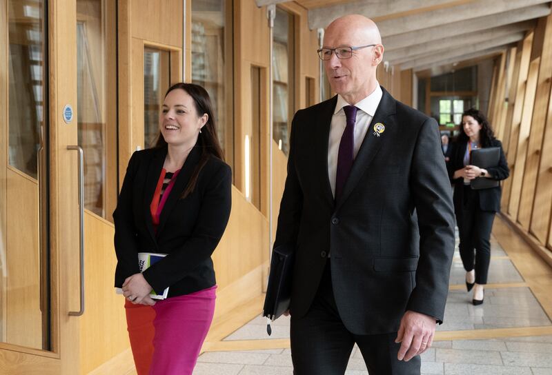 First Minister John Swinney chose Kate Forbes as his Deputy First Minister