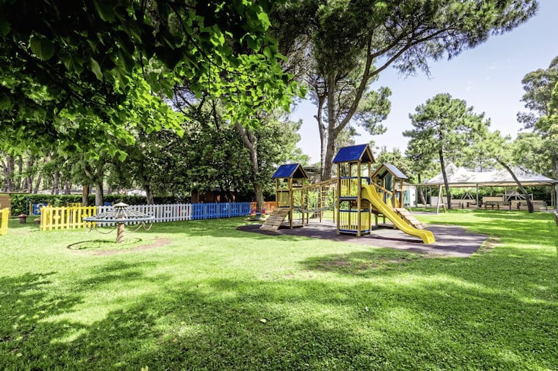 Children&#39;s playground at Baia Domizia 
