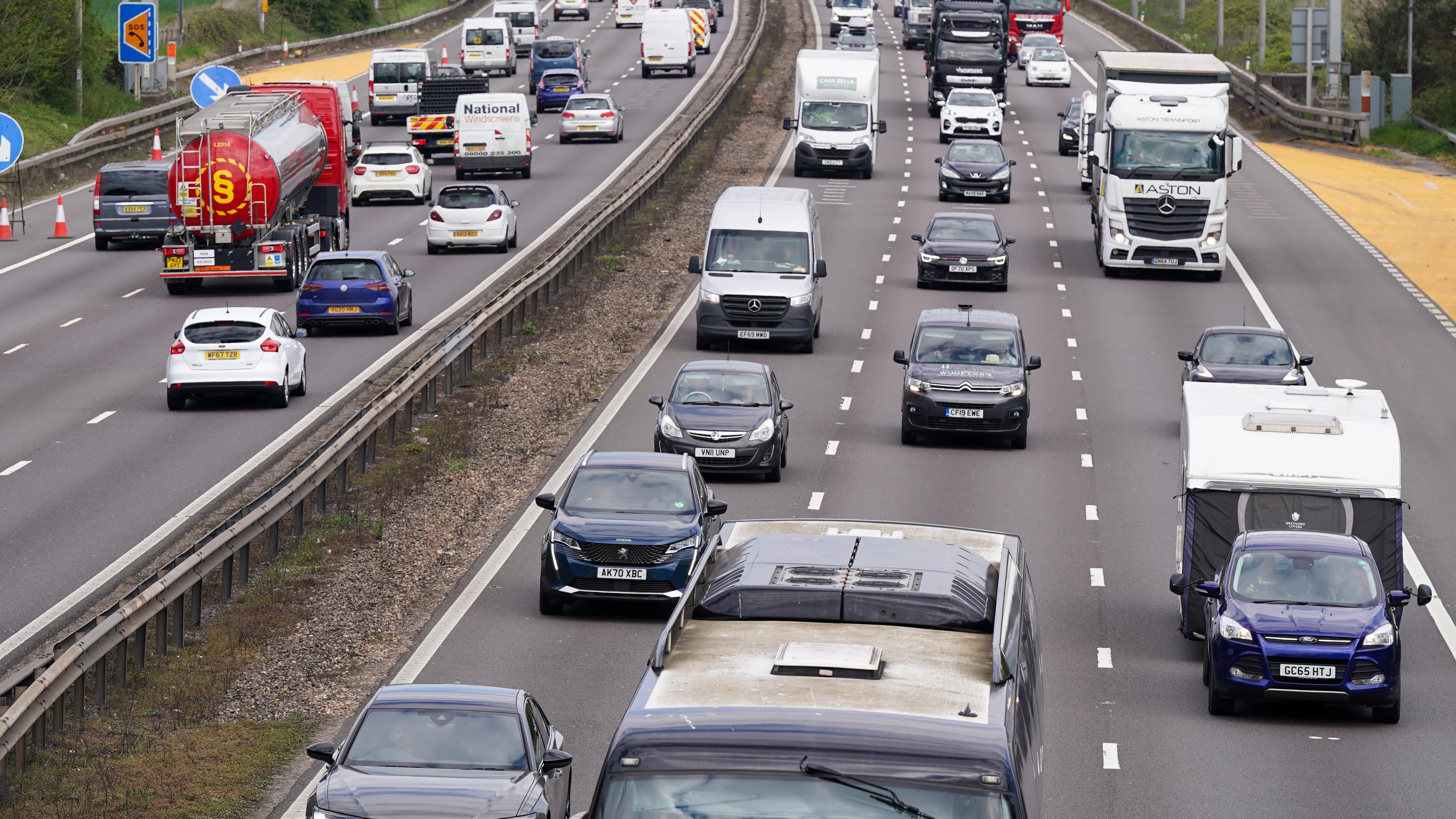Drivers are being warned to expect congestion on major routes this weekend as millions of people embark on bank holiday getaway trips despite the surge in fuel prices