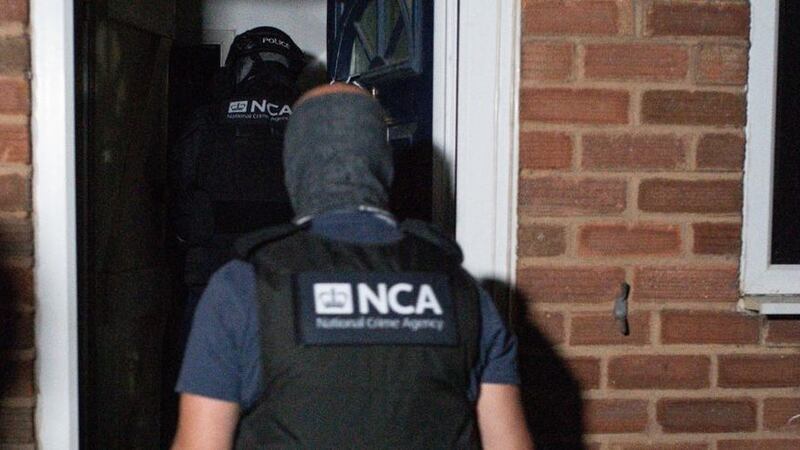 The National Crime Agency and police take part in raid on a property in Birmingham on June 26 2020&nbsp;<br />in relation to an investigation on Encrochat, a military-grade encrypted communication system used by organised criminals trading in drugs and guns.&nbsp;Picture by Jacob King/PA Wire