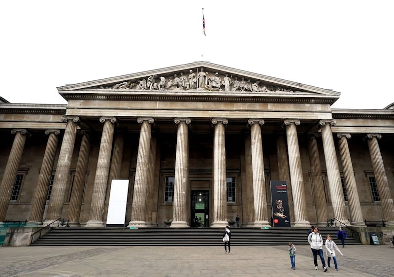 British Museum removes bust of founder