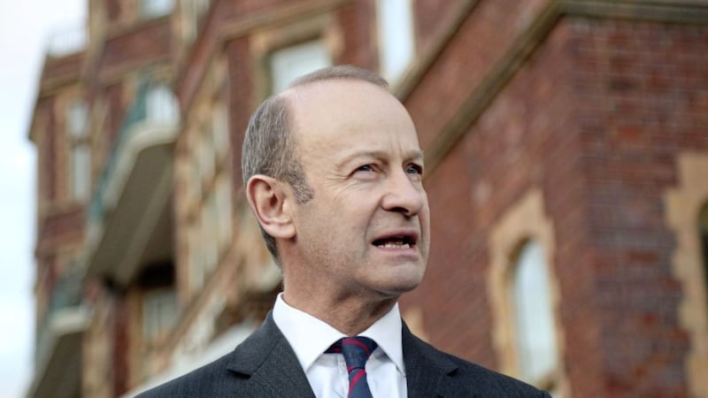 Ukip leader Henry Bolton speaking at the Grand Hotel in Folkestone after a series of senior figures quit his party over his refusal to resign Picture by Gareth Fuller/PA 
