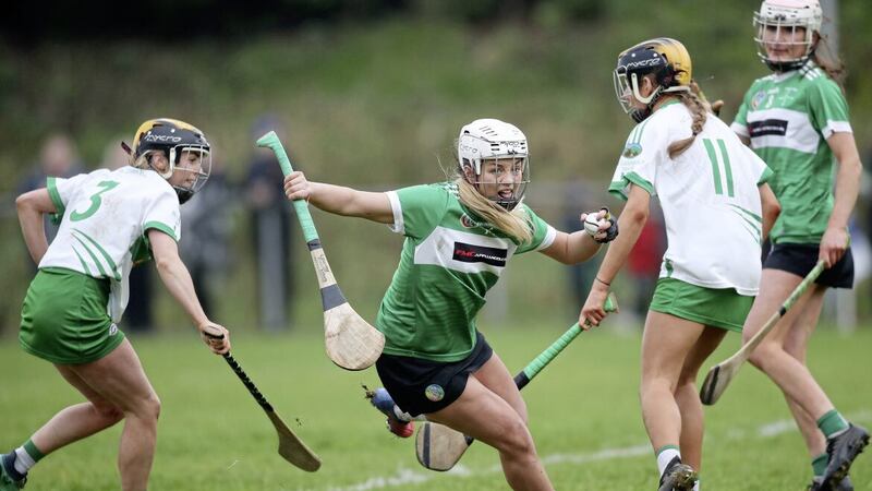 A goal from full-forward Molly Woulahan helped Glenravel to victory over Granemore in the Ulster Junior Camogie final and booked their place in tomorrow&#39;s All-Ireland semi-final 