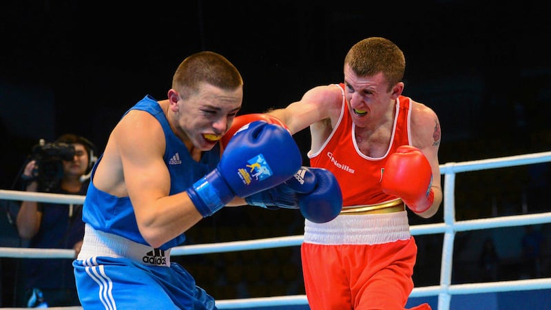 Paddy Barnes (above) and Katie Taylor (below) will feature in Wednesday's test match &nbsp;&nbsp;