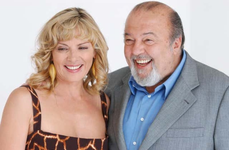 Kim Cattrall and Sir Peter Hall